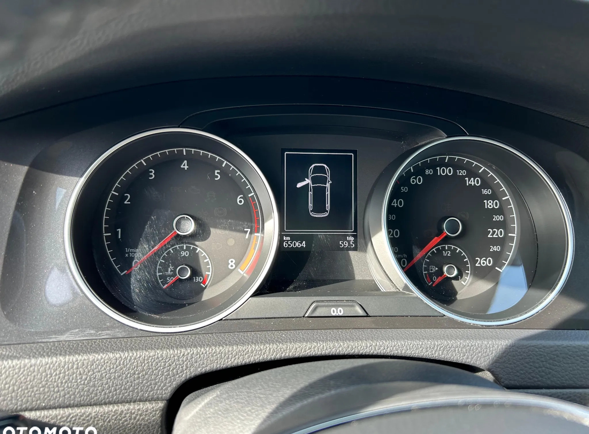Volkswagen Golf cena 62300 przebieg: 65000, rok produkcji 2019 z Lubań małe 106